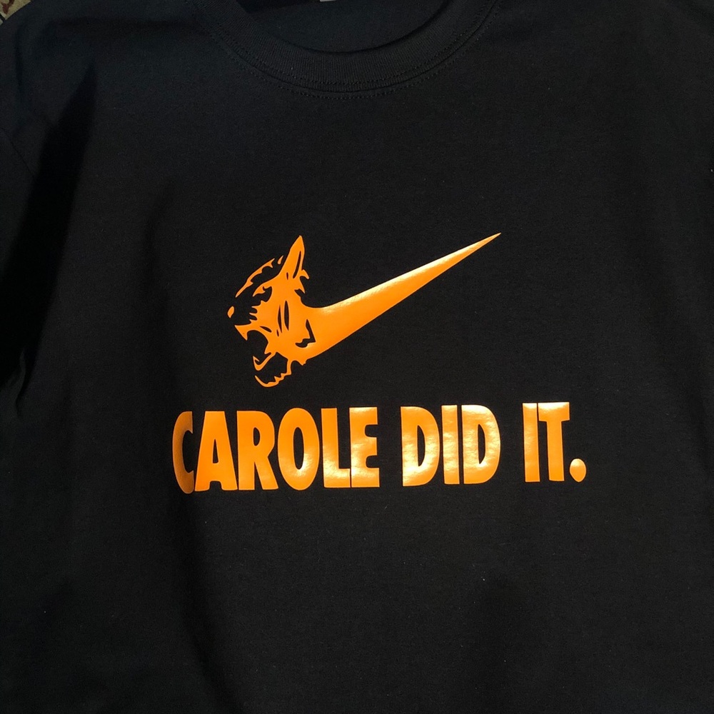 Carole did it tees!